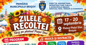 Târgul „Zilele Recoltei” aduce toamna în Piața Star. Produse tradiționale, muzică și distracție pentru copii