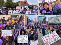 VIDEO! Aproximativ 200 de persoane au participat la Brașov la marșul pentru siguranța femeilor