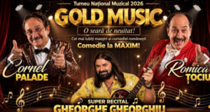 Romica Țociu, Cornel Palade și Gheorghe Gheorghiu, pe scena Casei de Cultură din Codlea. Biletele, la jumătate de preț!
