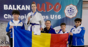 Argint balcanic pentru Brașov! Carla Man, vicecampioană la judo U16 în Grecia