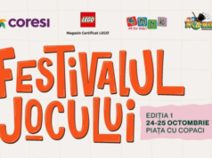 Festivalul Jocului vine la Coresi: un weekend de joacă, creativitate și aventură pentru toată familia