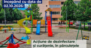 Se închid temporar locurile de joacă din Făgăraș! Primăria începe dezinfectarea tuturor echipamentelor