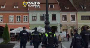 VIDEO. Acțiune de amploare a Poliției în Brașov: 150 de persoane legitimate și amenzi de aproximativ 10.000 de lei